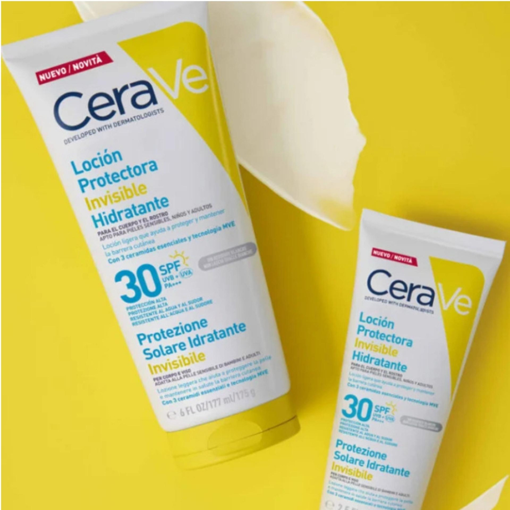 CeraVe Loção Protetora Invisível Hidratante SPF50+ 75 ml