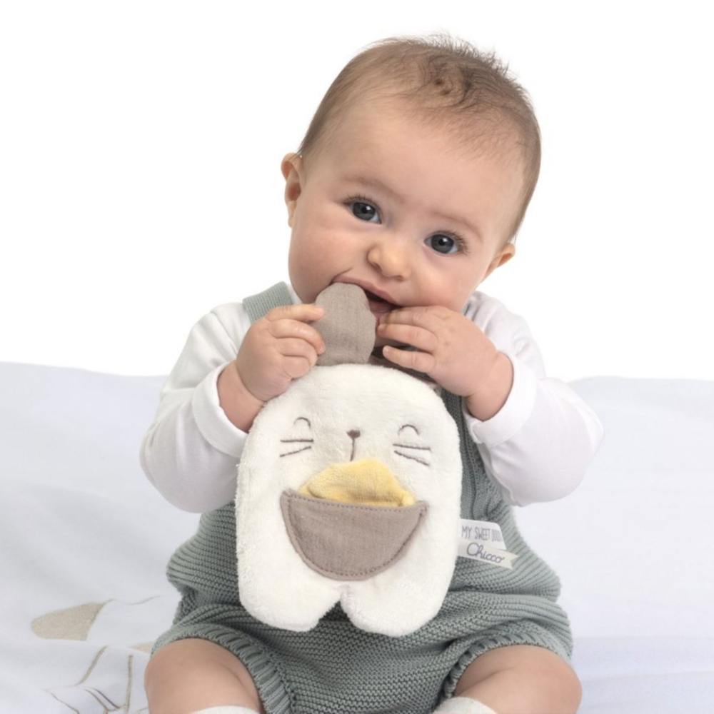 Chicco Coelho Doudou Porta-Chupeta