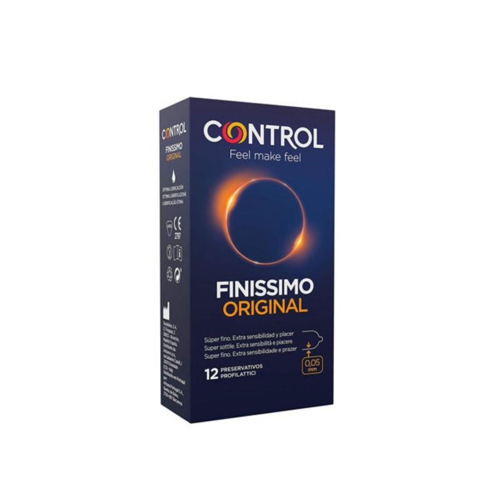 Control Finissimo Original Preservativos x12 Pack