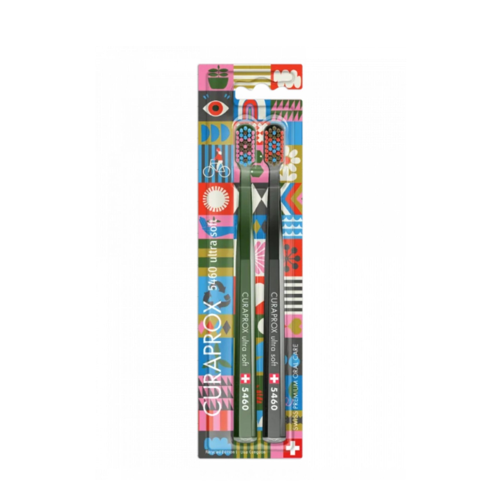 Curaprox CS 5460 Escovas de Dentes Football Edition 2026 x2