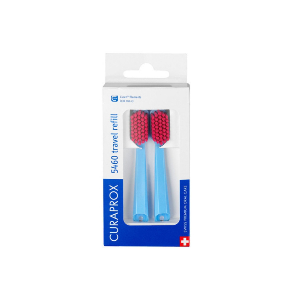 Curaprox CS 5460 Travel Refill Escovas de Dentes x2