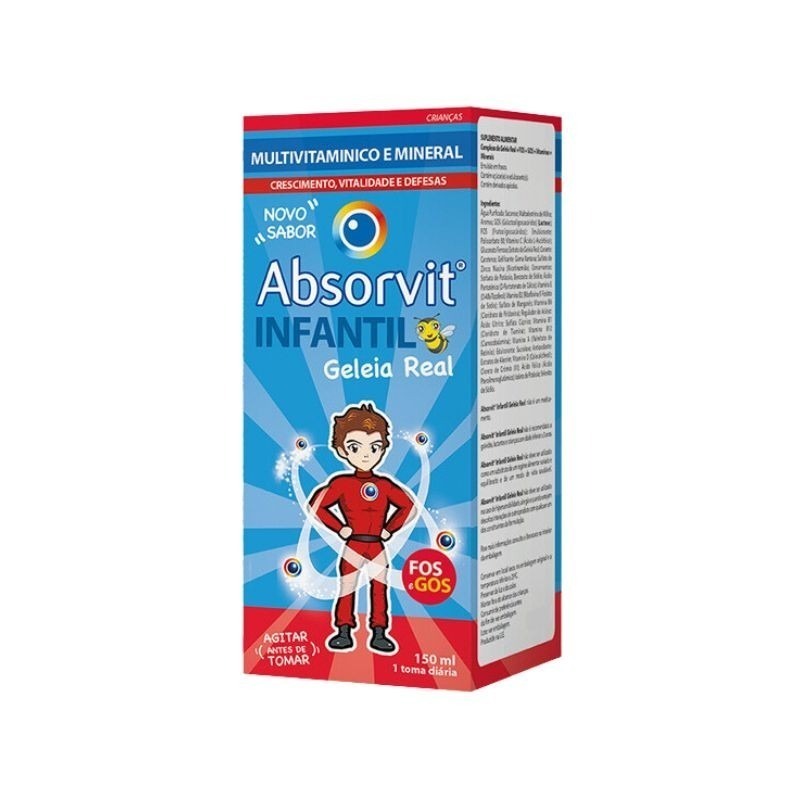 Absorvit Infantil Gelei Real Emul 150Ml Absorvit Infantil Gelei Real Emul 150Ml