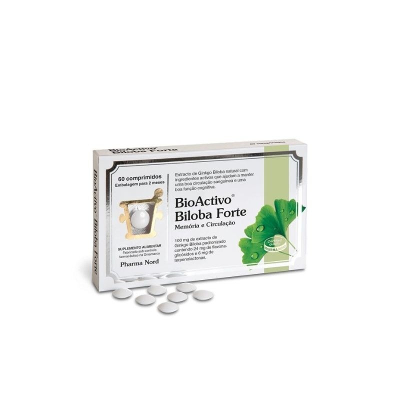 Bioactivo Biloba Forte 100 Mg Comp x 60 Bioactivo Biloba Forte 100 Mg Comp x 60