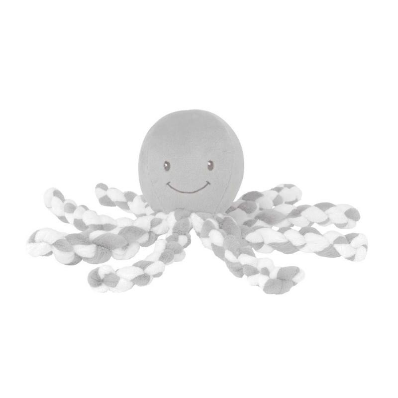 Nattou Lapidou Peluche Polvo Cinza