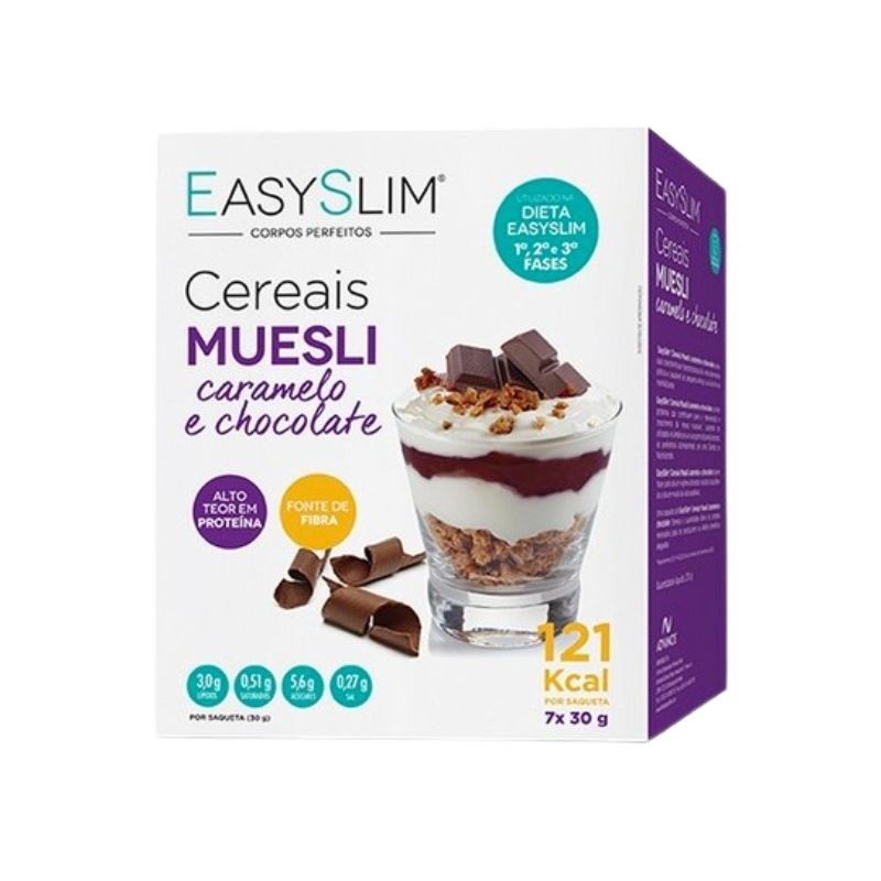 Easyslim Cereais Muesli Caram/Choc 30G X7