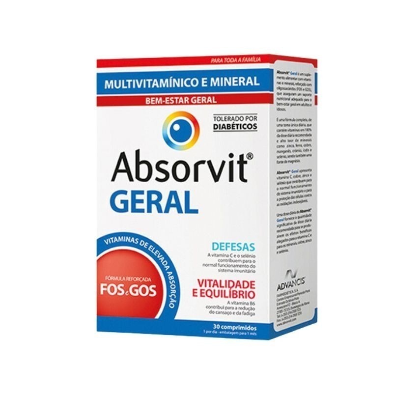 Absorvit Geral Comp X30 Absorvit Geral Comp X30