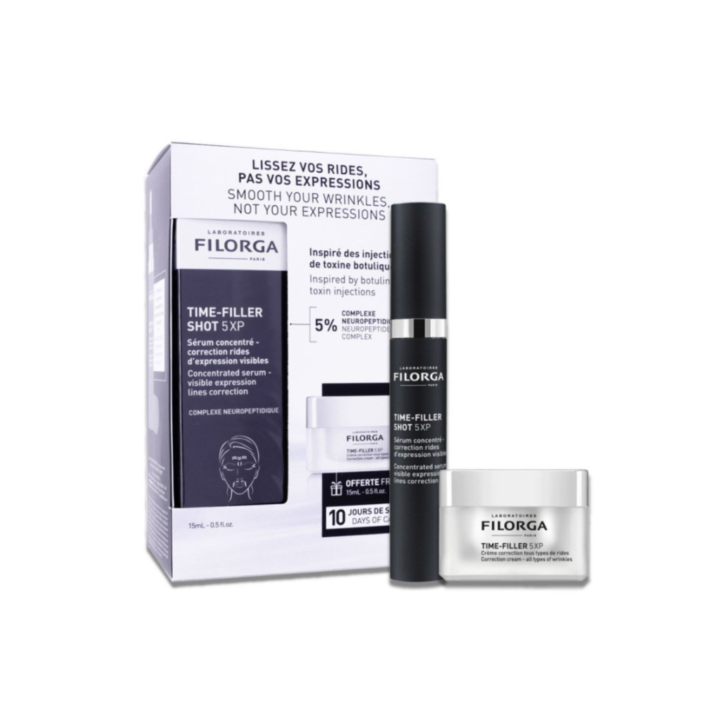 Filorga Time-Filler Shot 5XP Sérum 15 ml + Creme 15 ml Pack