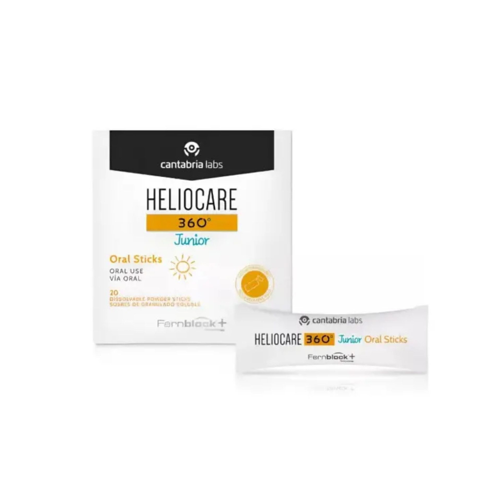 Heliocare 360 Junior Oral Sticks Saquetas 20 un Heliocare 360 Junior Oral Sticks Saquetas 20 un