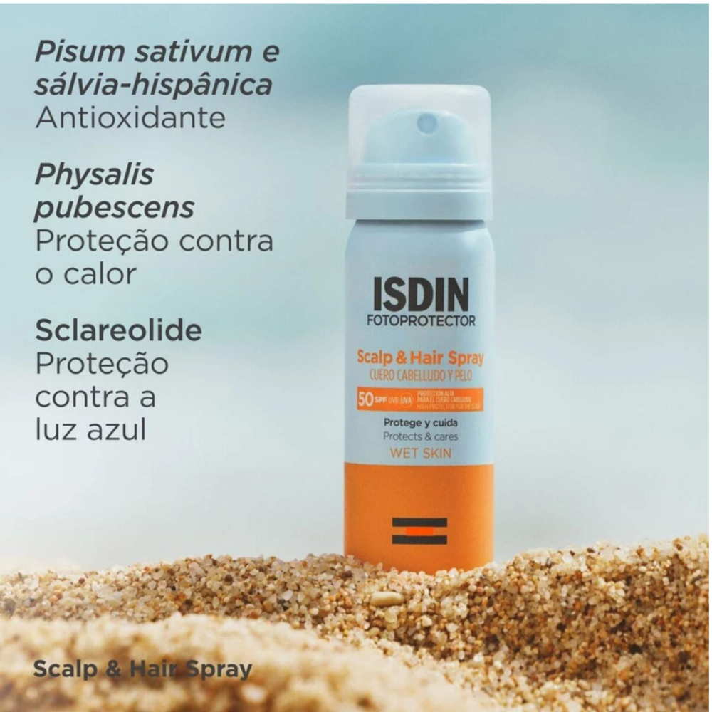 ISDIN Fotoprotetor Scalp &amp; Hair Spray SPF50 50 ml