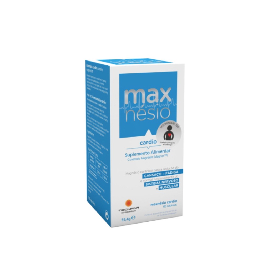 Maxnesio Cardio Cápsulas 60un. Maxnesio Cardio Cápsulas 60un.