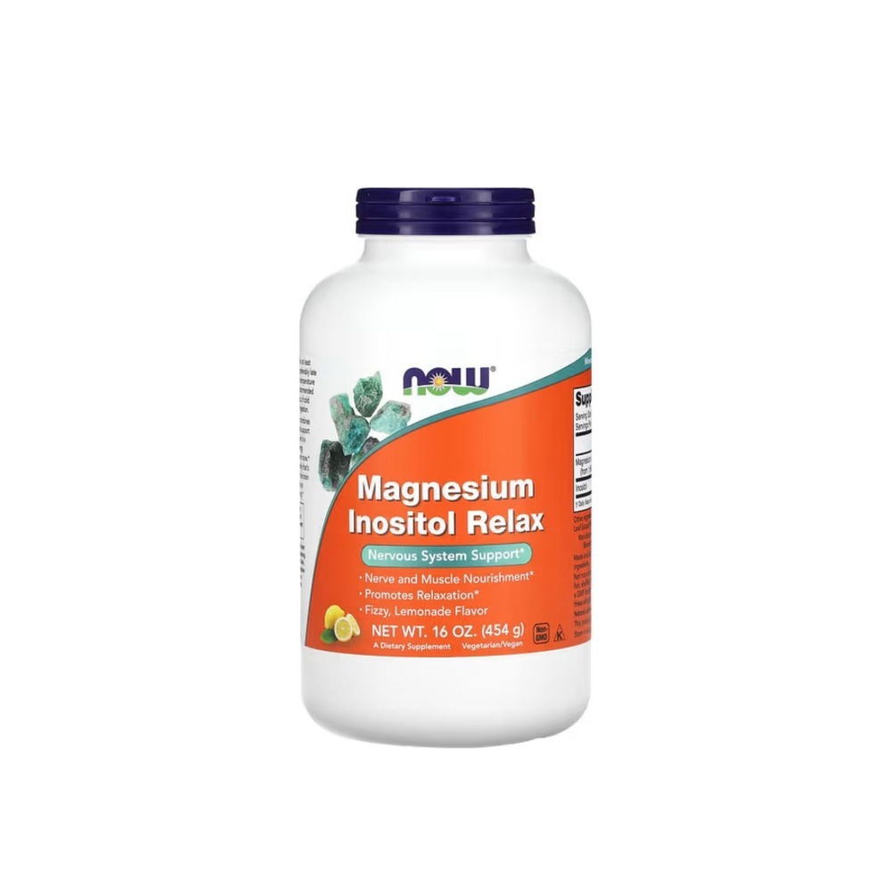 Now Magnesio Inositol Relax x 453g Pó