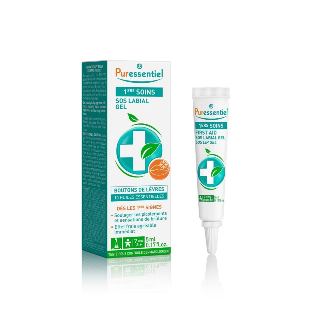 Puressentiel Primeiros Cuidados Gel Labial SOS 5 ml
