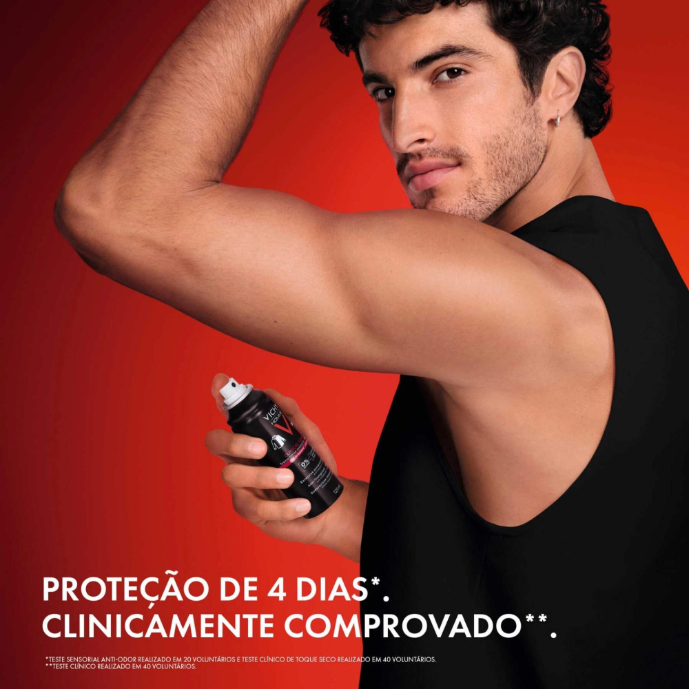 Vichy Homme Deo Clinic Control Desodorizante Aerossol 125ml